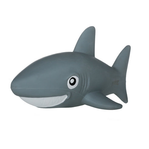 Territory Natural Rubber Shark Squeaker Dog Toy, 9" - Poudre Pet and Feed Supply